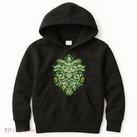 Celtic Green Man Pagan Irish Scottish Mythology God Kids Hoodie thumb 0