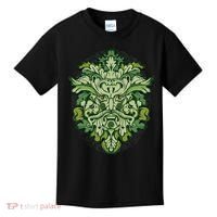 Celtic Green Man Pagan Irish Scottish Mythology God Kids T-Shirt thumb 0