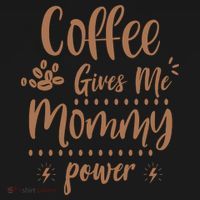 Coffee Gives Me Mommy Power Sweatshirt thumb 3