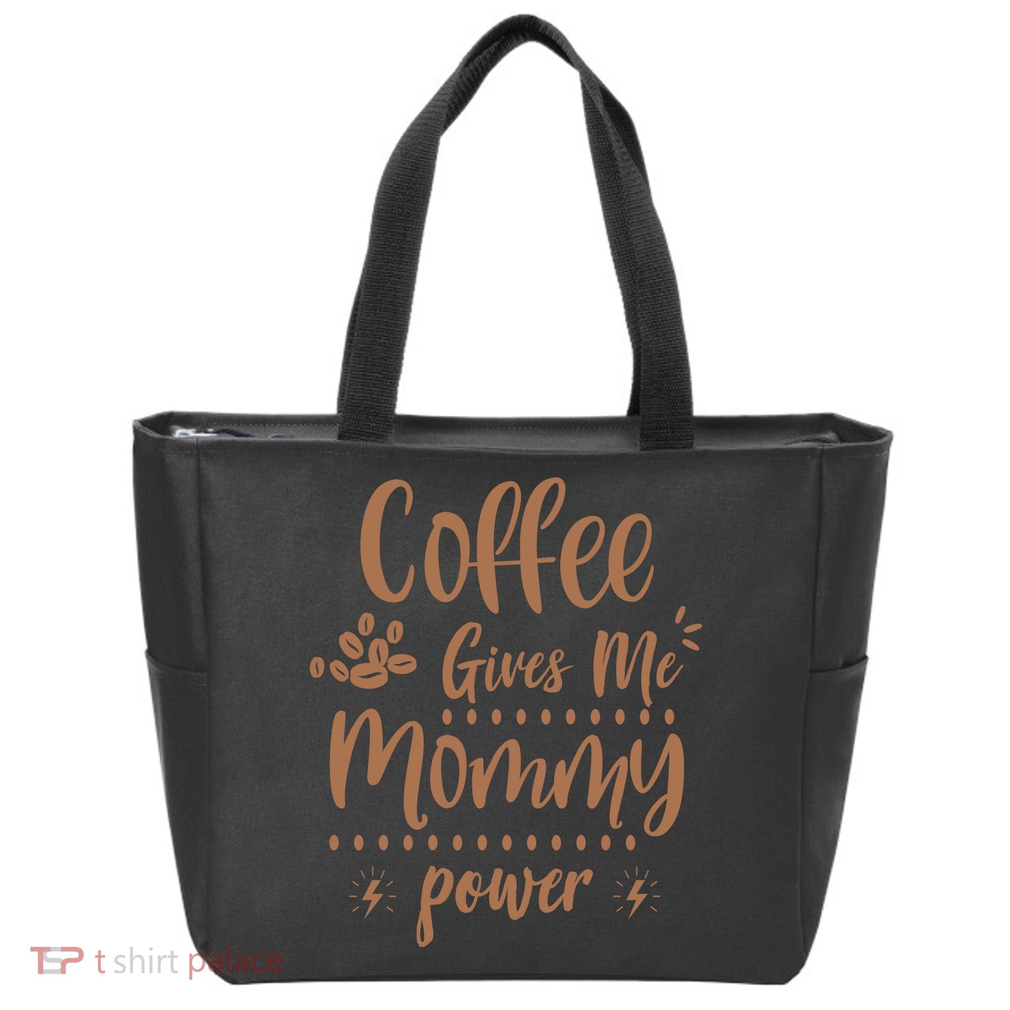 Coffee Gives Me Mommy Power Tote Bag