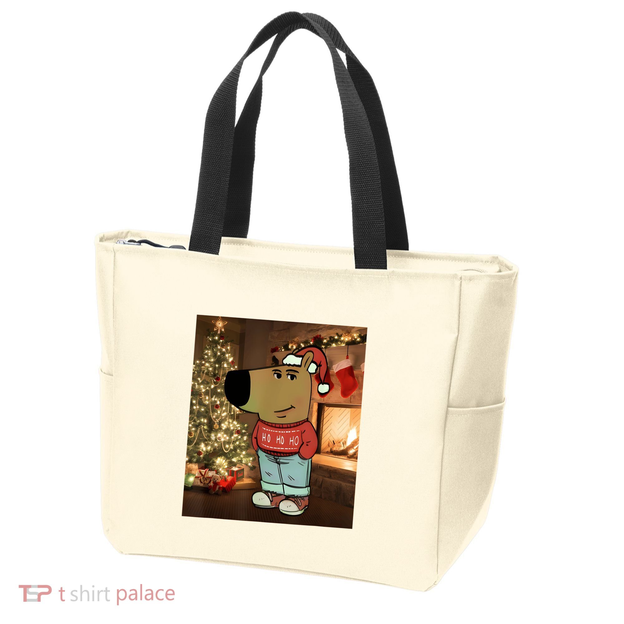 Chill Guy Meme Costume Funny Chill Guy Meme Tote Bag