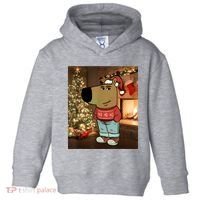 Chill Guy Meme Costume Funny Chill Guy Meme Toddler Hoodie thumb 0