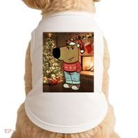 Chill Guy Meme Costume Funny Chill Guy Meme Doggie Tank thumb 0
