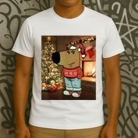 Chill Guy Meme Costume Funny Chill Guy Meme T-Shirt thumb 3