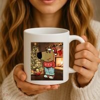 Chill Guy Meme Costume Funny Chill Guy Meme Coffee Mug thumb 3