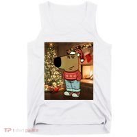 Chill Guy Meme Costume Funny Chill Guy Meme Tank Top thumb 0