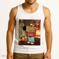 Chill Guy Meme Costume Funny Chill Guy Meme Tank Top thumb 3