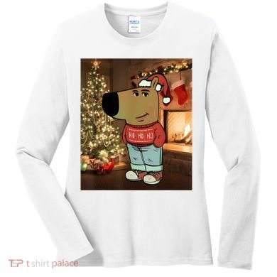Chill Guy Meme Costume Funny Chill Guy Meme Women's Long Sleeve Shirt