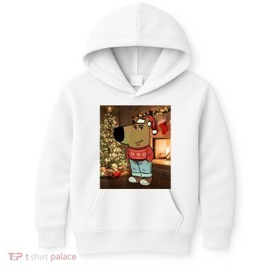 Chill Guy Meme Costume Funny Chill Guy Meme Kids Hoodie