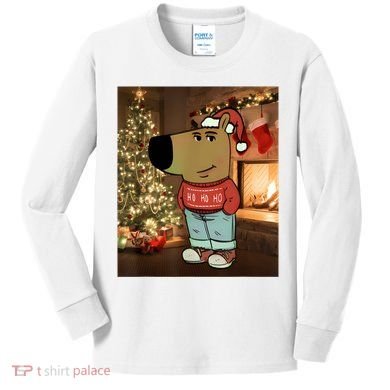 Chill Guy Meme Costume Funny Chill Guy Meme Kids Long Sleeve Shirt