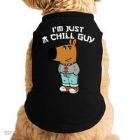 Chill Guy Meme Character Funny IM Just A Chill Guy Dog Doggie Tank thumb 0