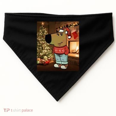 Chill Guy Meme Costume Funny Chill Guy Meme USA-Made Doggie Bandana