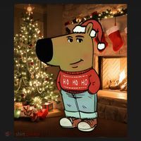 Chill Guy Meme Costume Funny Chill Guy Meme USA-Made Doggie Bandana thumb 2
