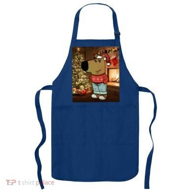 Chill Guy Meme Costume Funny Chill Guy Meme Apron