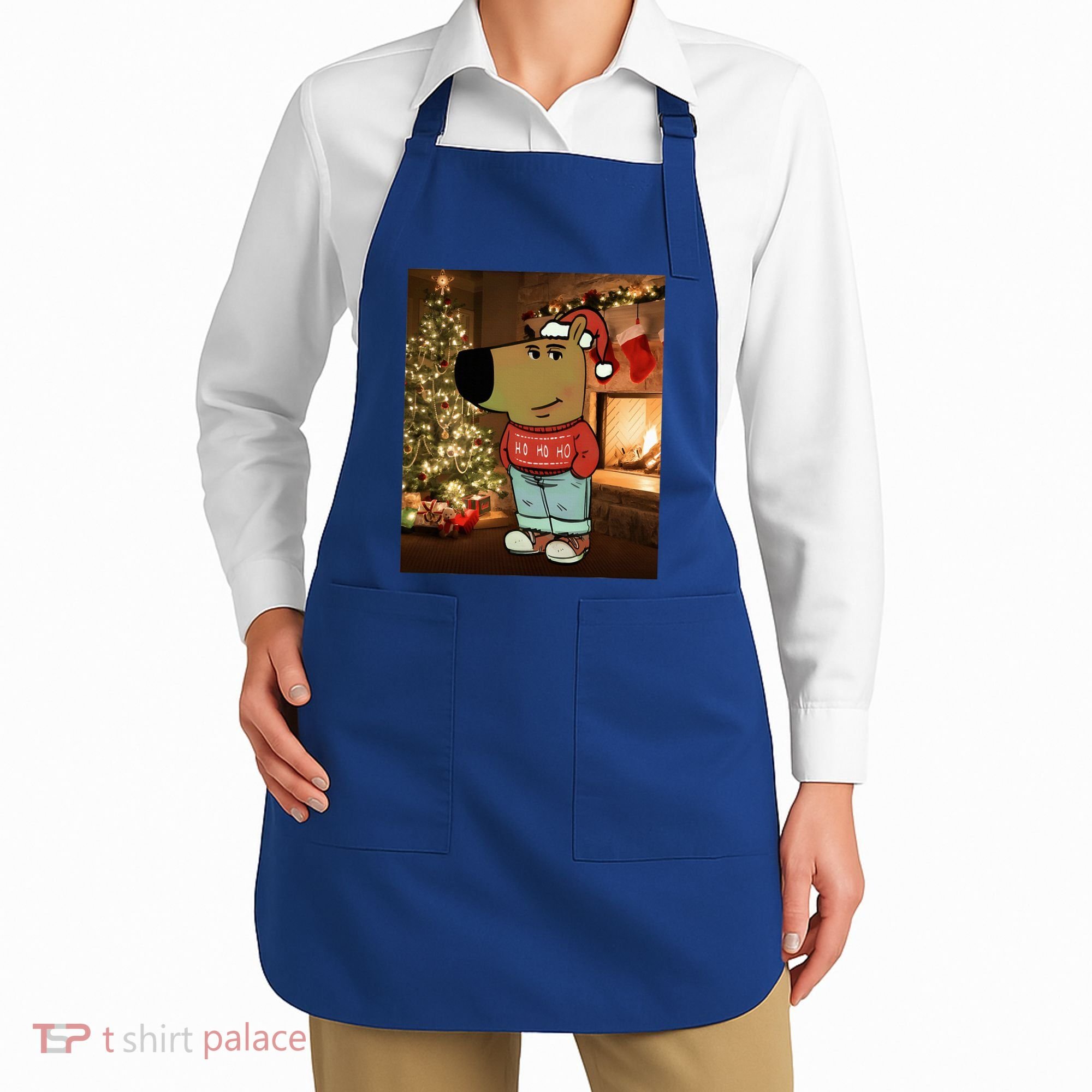 Chill Guy Meme Costume Funny Chill Guy Meme Apron