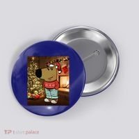 Chill Guy Meme Costume Funny Chill Guy Meme Button thumb 0