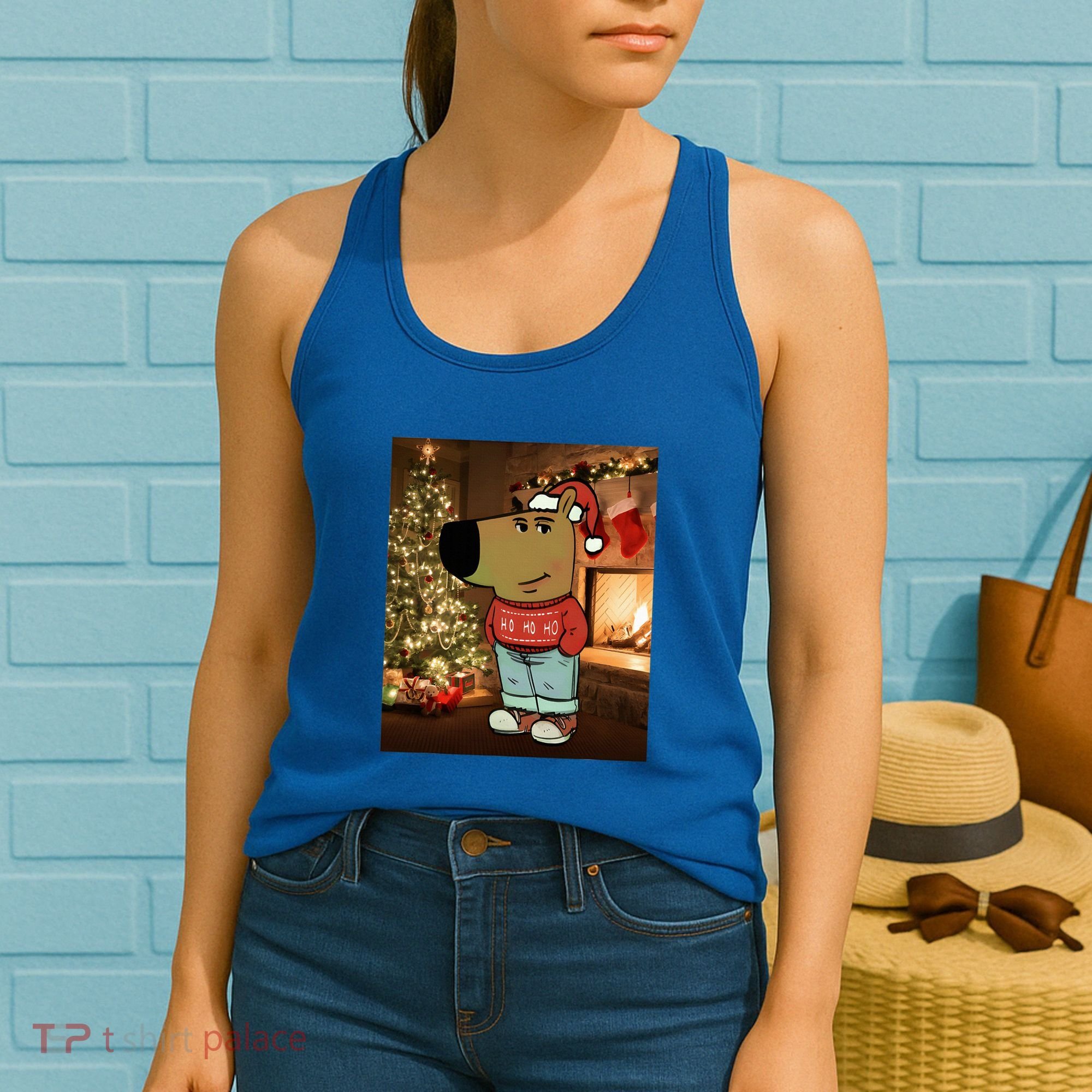 Chill Guy Meme Costume Funny Chill Guy Meme Women's Tank Top