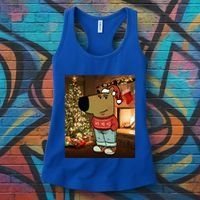 Chill Guy Meme Costume Funny Chill Guy Meme Women's Tank Top thumb 3