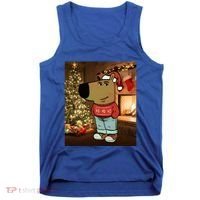 Chill Guy Meme Costume Funny Chill Guy Meme Tank Top thumb 0