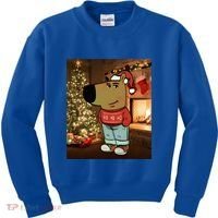 Chill Guy Meme Costume Funny Chill Guy Meme Kids Sweatshirt thumb 0