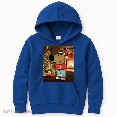 Chill Guy Meme Costume Funny Chill Guy Meme Kids Hoodie