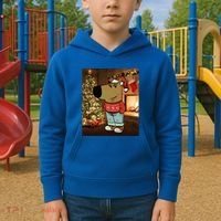 Chill Guy Meme Costume Funny Chill Guy Meme Kids Hoodie thumb 2