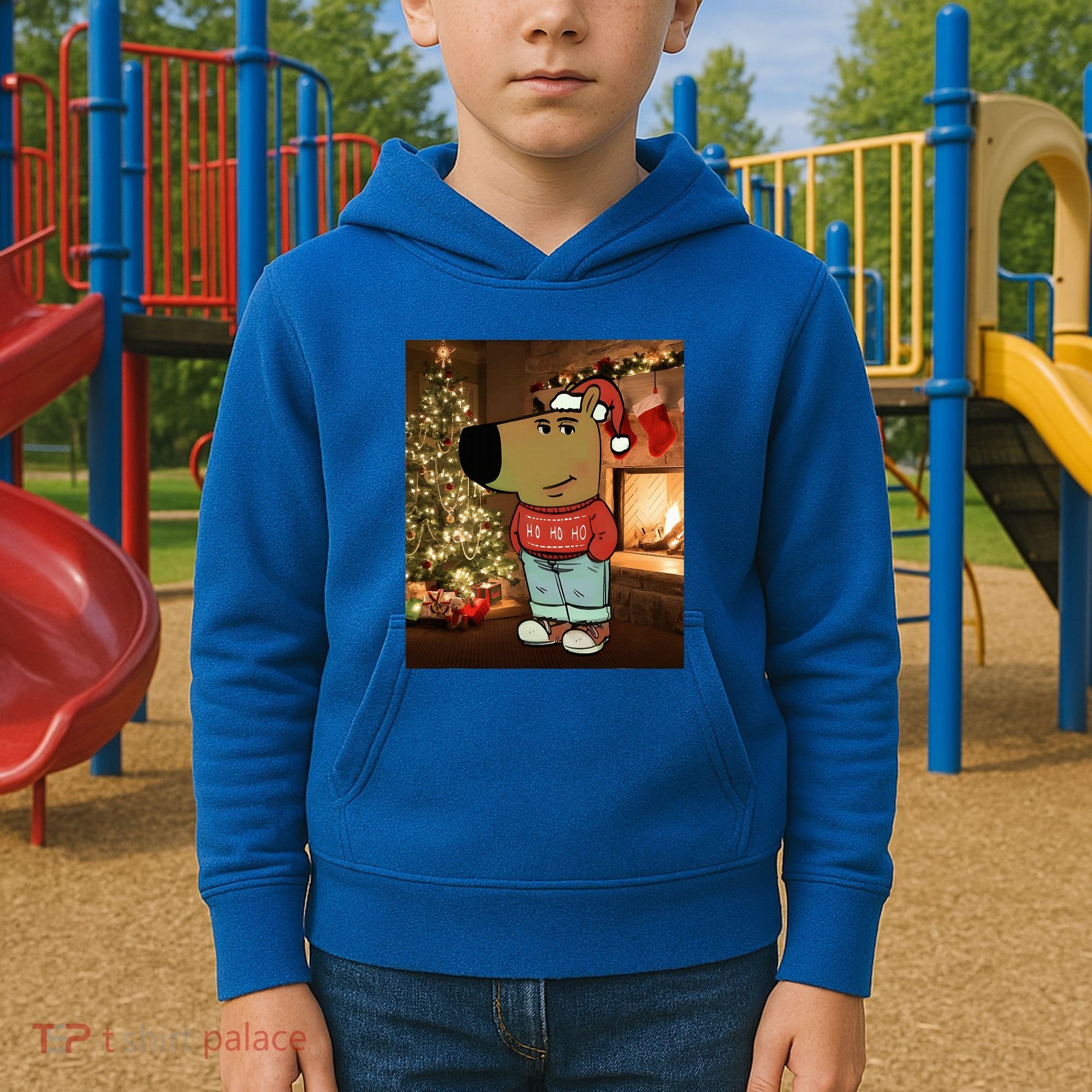 Chill Guy Meme Costume Funny Chill Guy Meme Kids Hoodie