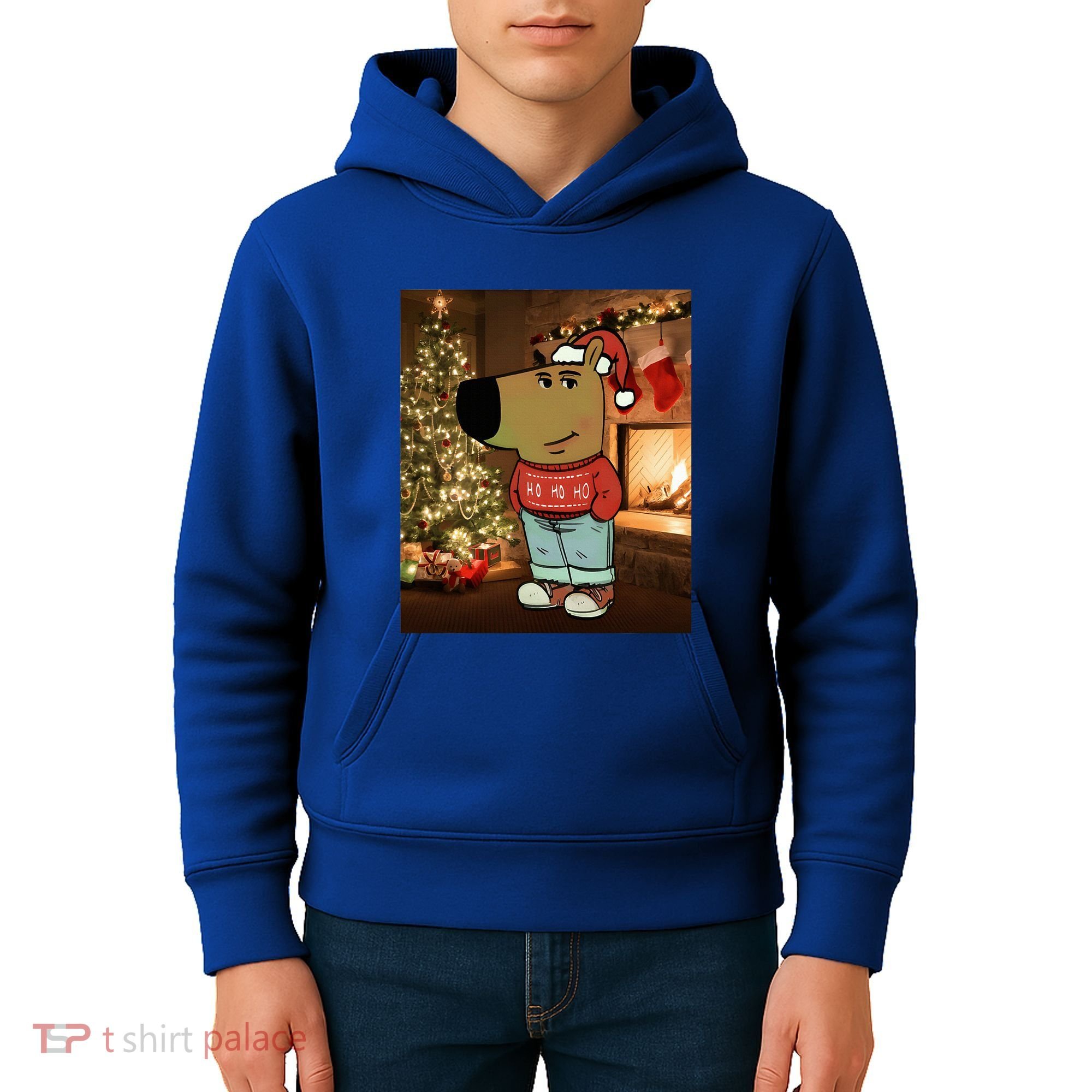 Chill Guy Meme Costume Funny Chill Guy Meme Kids Hoodie