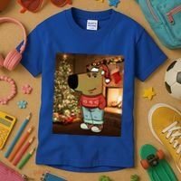 Chill Guy Meme Costume Funny Chill Guy Meme Kids T-Shirt thumb 3
