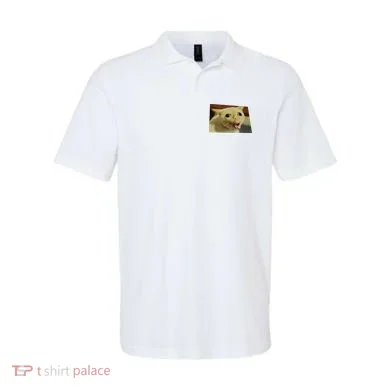 Cat Gagging Meme Polo