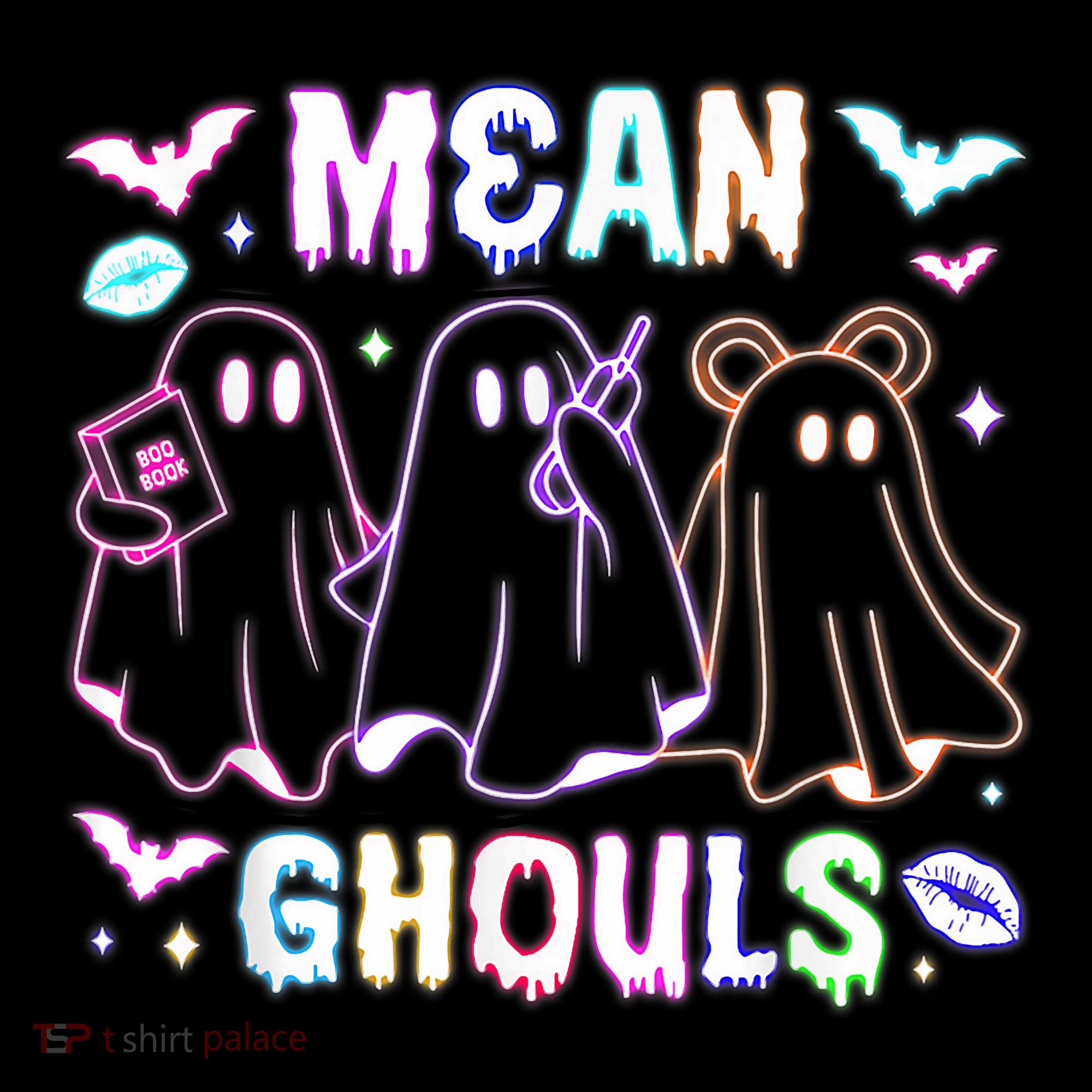 Cute Ghost Mean Ghouls Funny Halloween Costume Spooky Season Coffee Mug