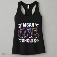 Cute Ghost Mean Ghouls Funny Halloween Costume Spooky Season Women's Tank Top thumb 3