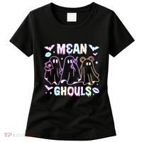 Cute Ghost Mean Ghouls Funny Halloween Costume Spooky Season Women's T-Shirt thumb 0