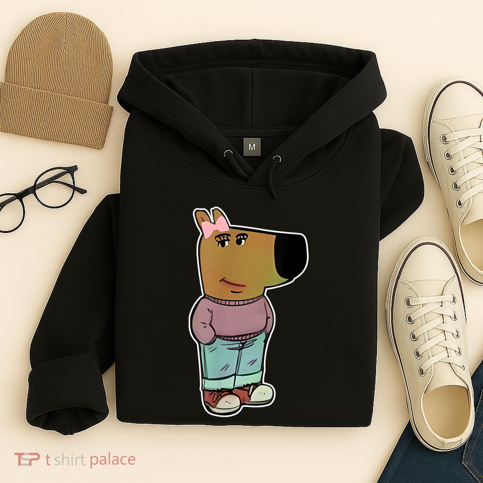 Chill Girl Meme Funny Chill Guy Meme Hoodie