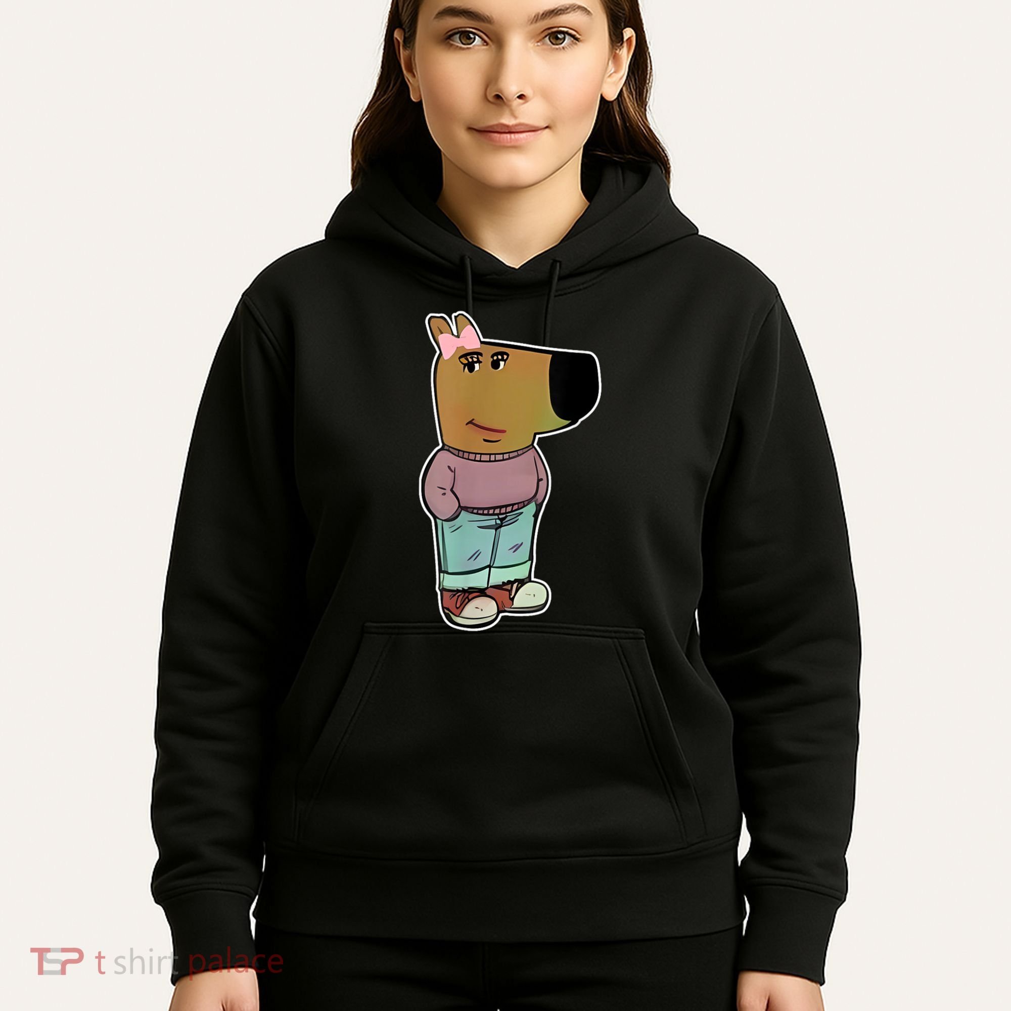 Chill Girl Meme Funny Chill Guy Meme Hoodie