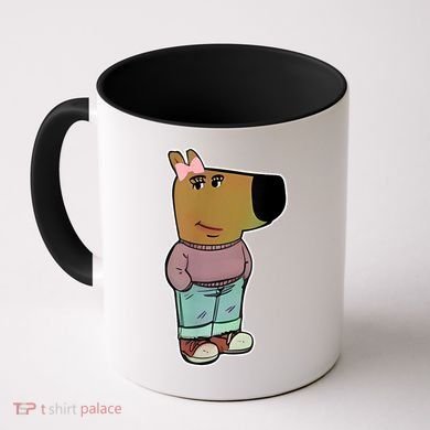 Chill Girl Meme Funny Chill Guy Meme Coffee Mug