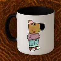 Chill Girl Meme Funny Chill Guy Meme Coffee Mug thumb 2