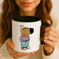 Chill Girl Meme Funny Chill Guy Meme Coffee Mug thumb 3
