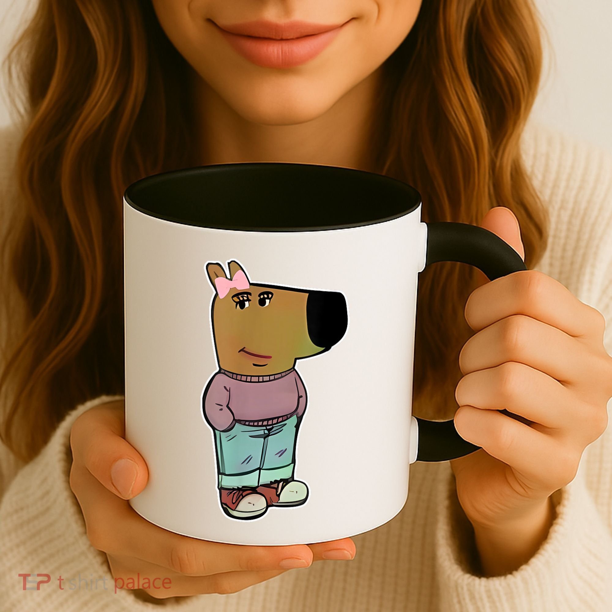 Chill Girl Meme Funny Chill Guy Meme Coffee Mug