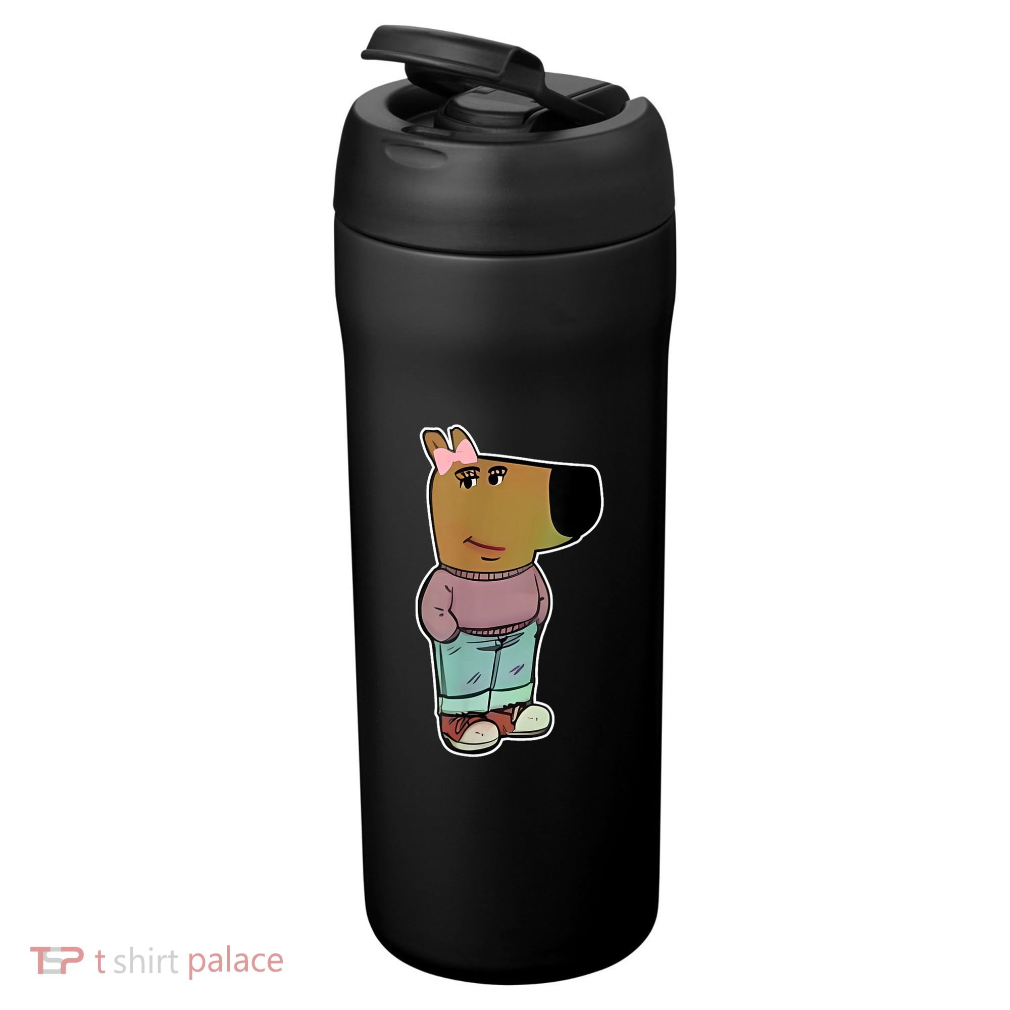 Chill Girl Meme Funny Chill Guy Meme 24oz Duet Stainless Steel Tumbler