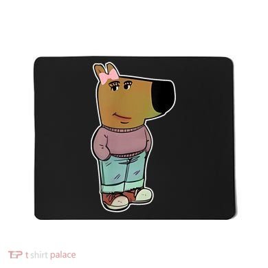 Chill Girl Meme Funny Chill Guy Meme Mousepad
