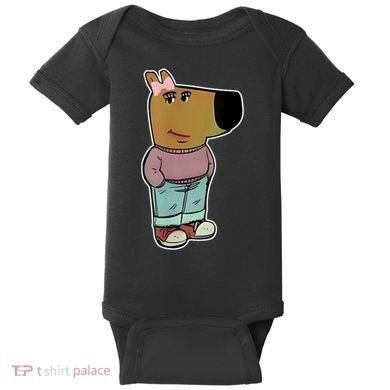 Chill Girl Meme Funny Chill Guy Meme Baby Bodysuit