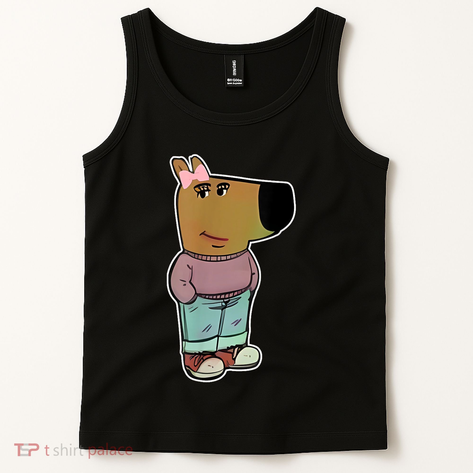 Chill Girl Meme Funny Chill Guy Meme Tank Top