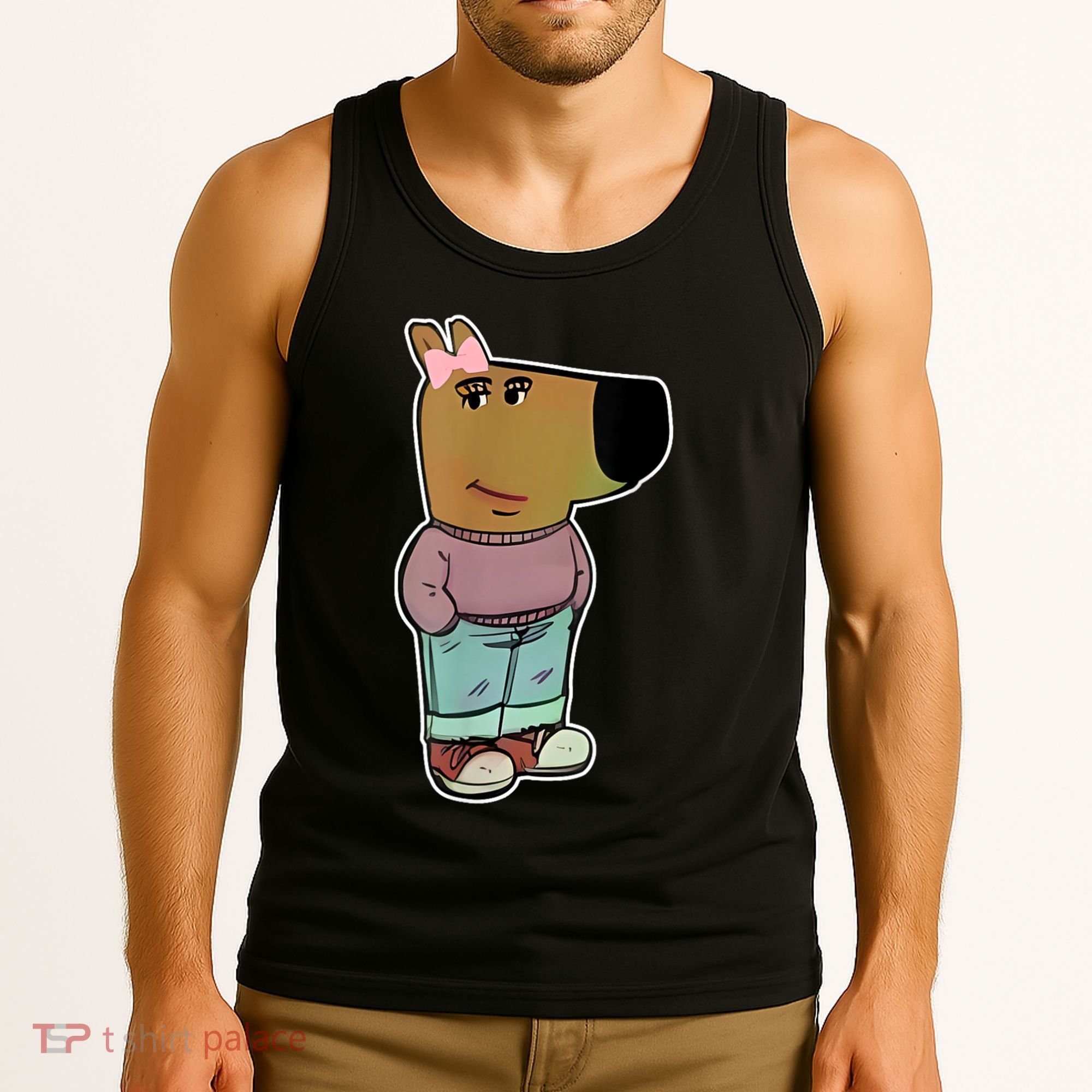 Chill Girl Meme Funny Chill Guy Meme Tank Top