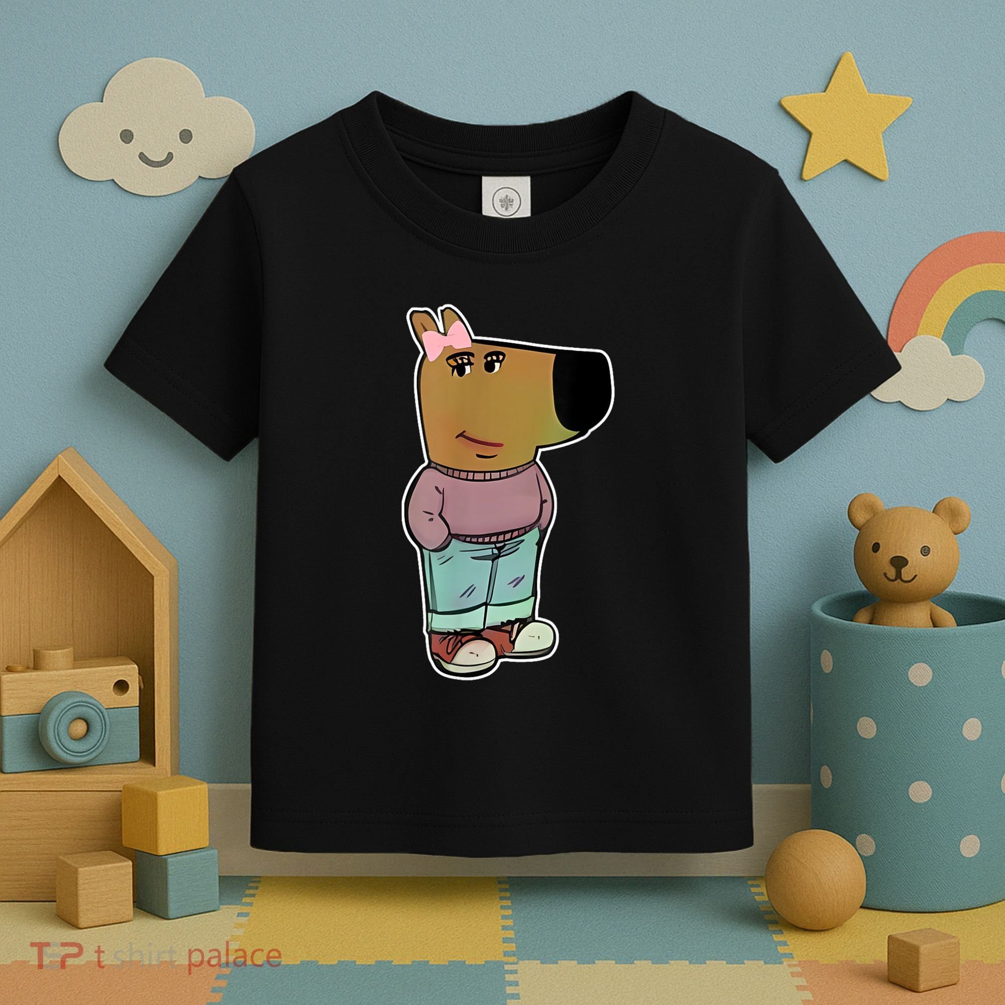 Chill Girl Meme Funny Chill Guy Meme Toddler T-Shirt