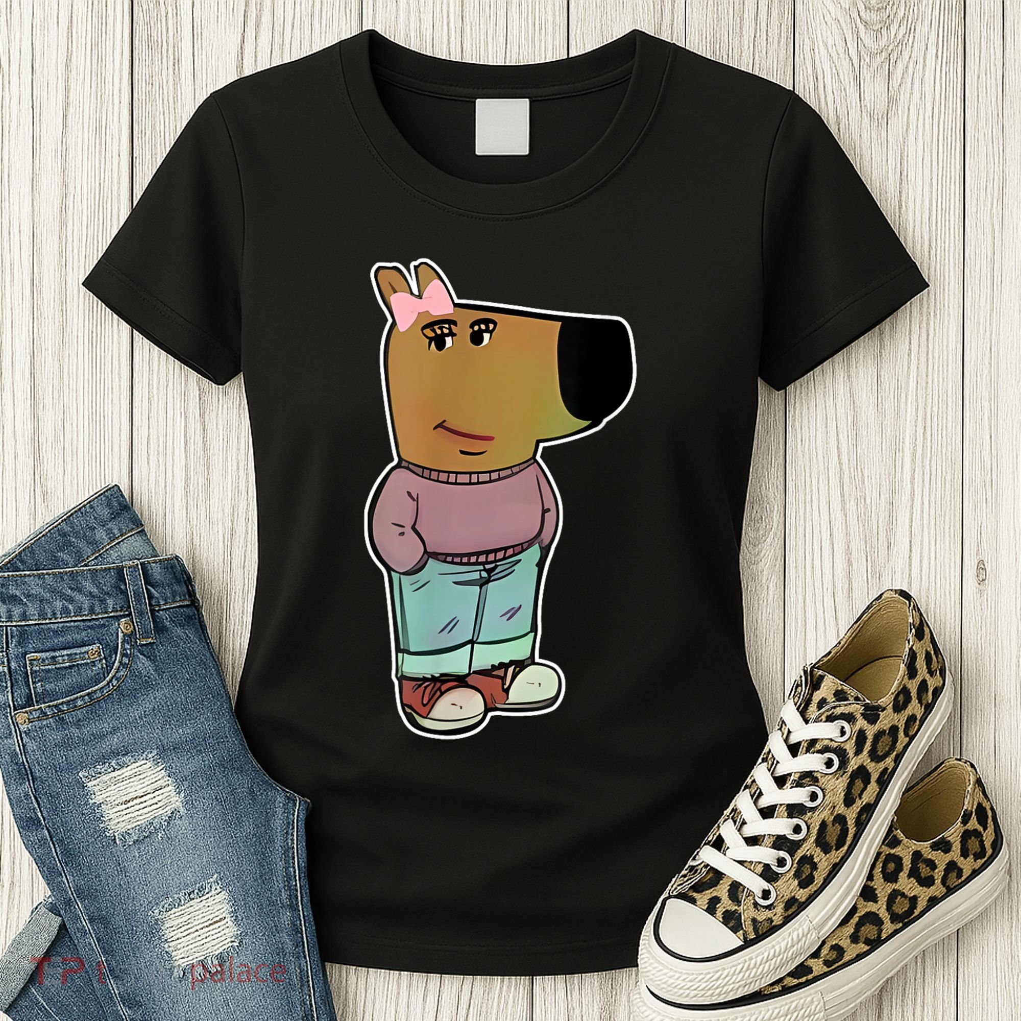 Chill Girl Meme Funny Chill Guy Meme Women's T-Shirt