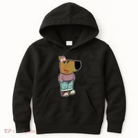 Chill Girl Meme Funny Chill Guy Meme Kids Hoodie thumb 0