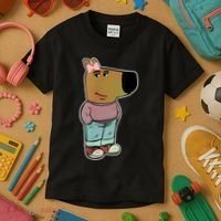 Chill Girl Meme Funny Chill Guy Meme Kids T-Shirt thumb 3