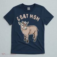 Cute Goat Mom Illustration Lovers Gifts Owner Farmer Gift T-Shirt thumb 5