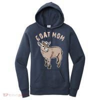 Cute Goat Mom Illustration Lovers Gifts Owner Farmer Gift Women's Hoodie thumb 0